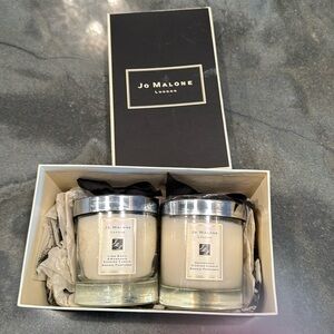 Jo Malone candle set 2 (200g) candles NEW. Lime Basil & Grapefruit